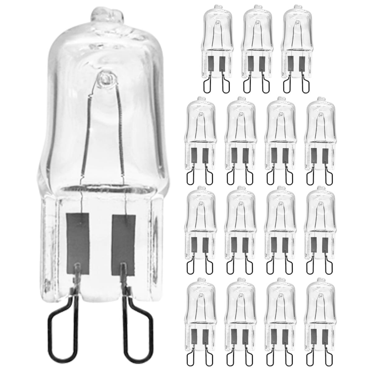 Modee Halogeen lamp G9 - 42W 2700K 630 LM 230V - Halogeen Lamp insteek - Warm Wit - 16 stuks