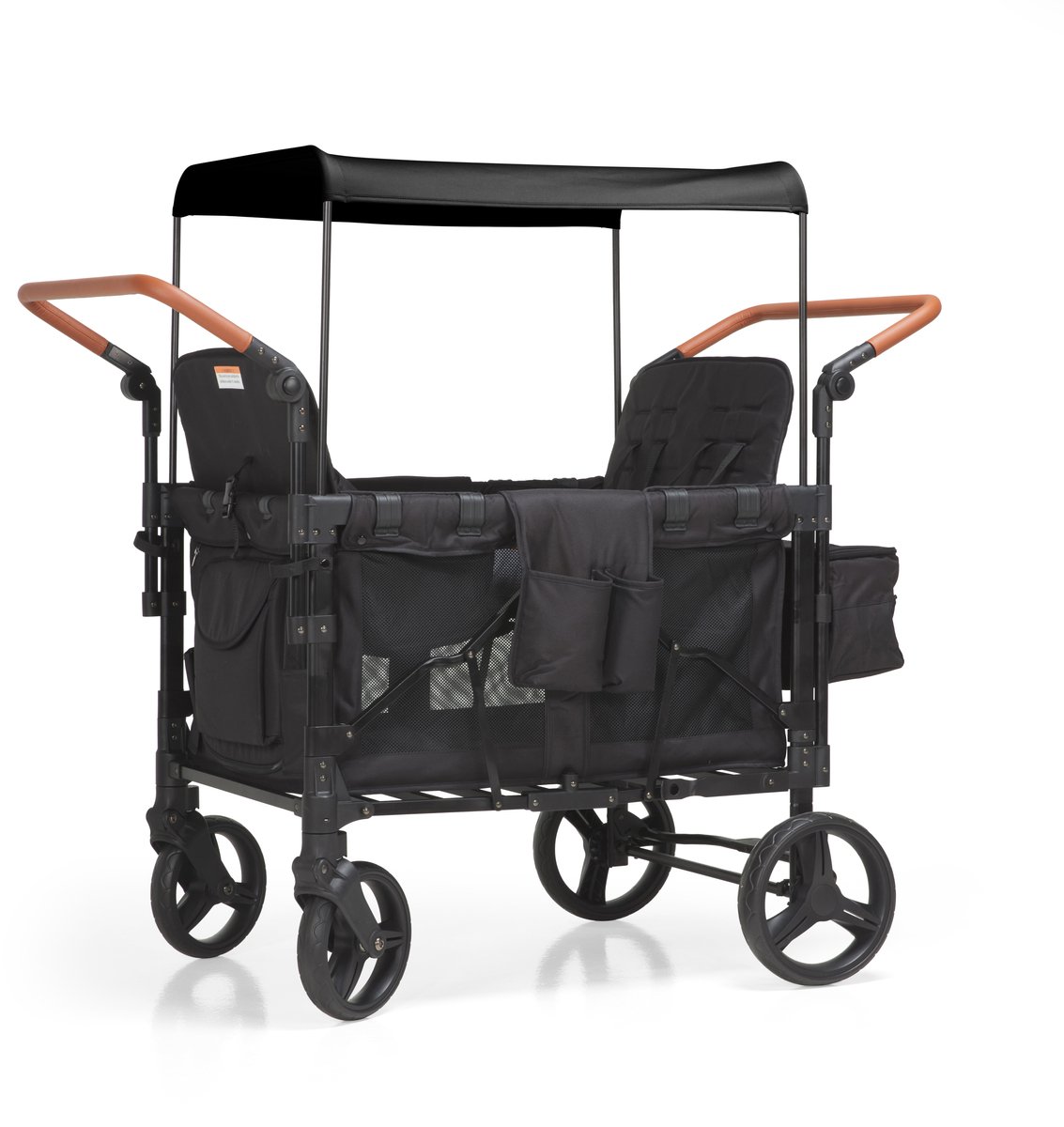 Mr Fold Opvouwbare Kinderwagen Zwart voor 4 Kinderen - Product - €424,00