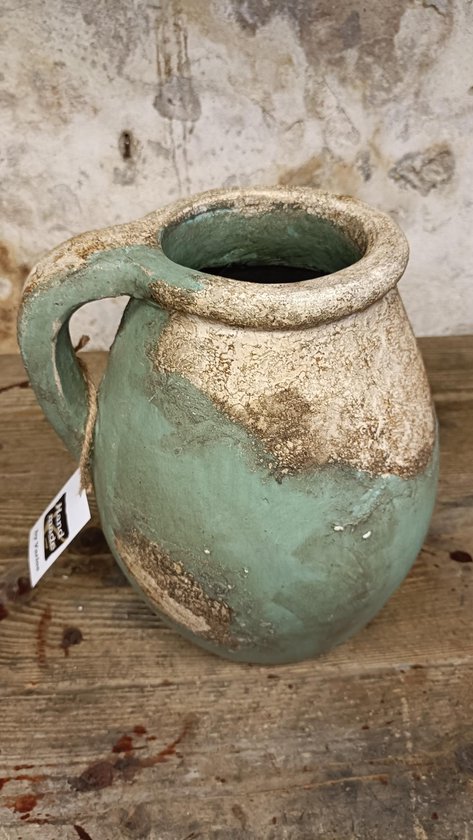 Pot of vaas steen