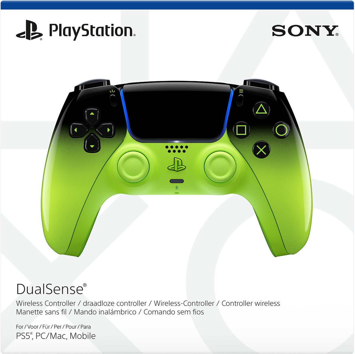 Sony PS5 DualSense Draadloze Controller - Remix Green thumbnail 3