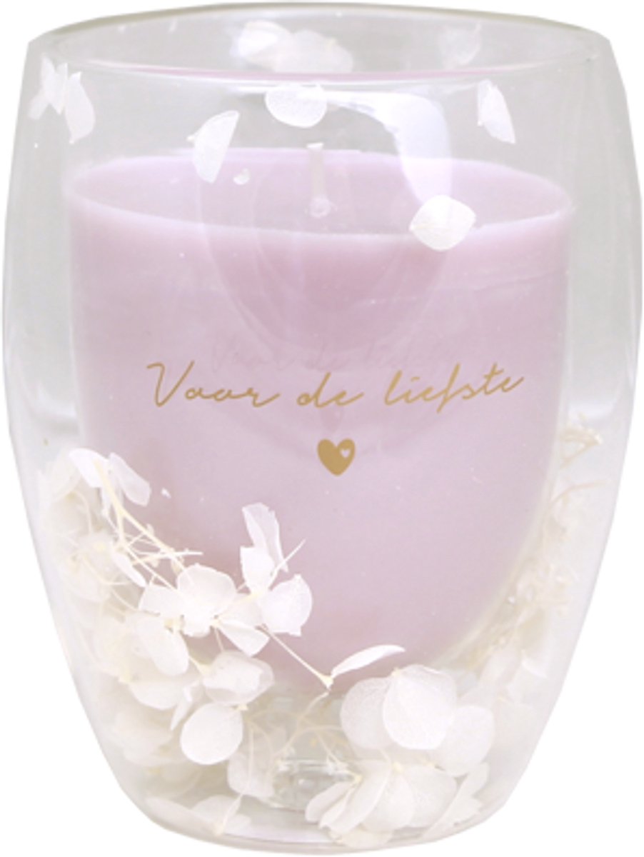 Sojakaars in Theeglas - Dubbelwandig theeglas - My Flame - Silky Sonka - Special edition
