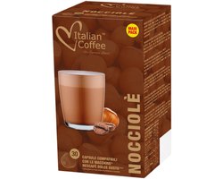 Italian Coffee hazelnoot cappuccino capsules XL Pack – Compatibel met Nescafé Dolce Gusto – 30 capsules