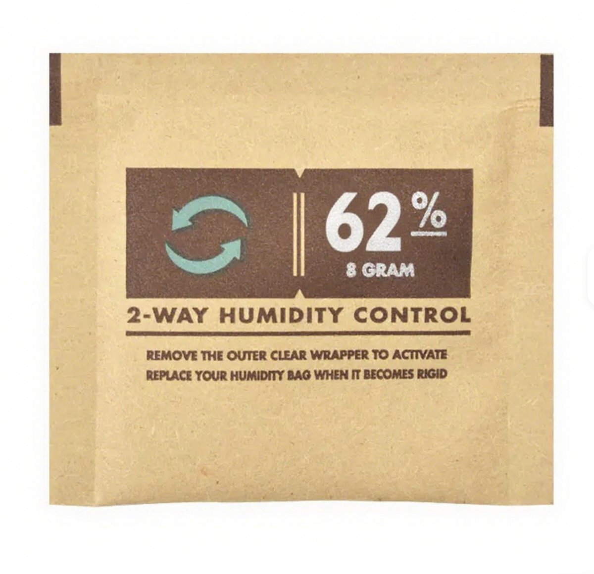 Humidor Bevochtiger 62% voor Sigaren – 4 x 8 g Humidity Packs – Alternatief voor Boveda