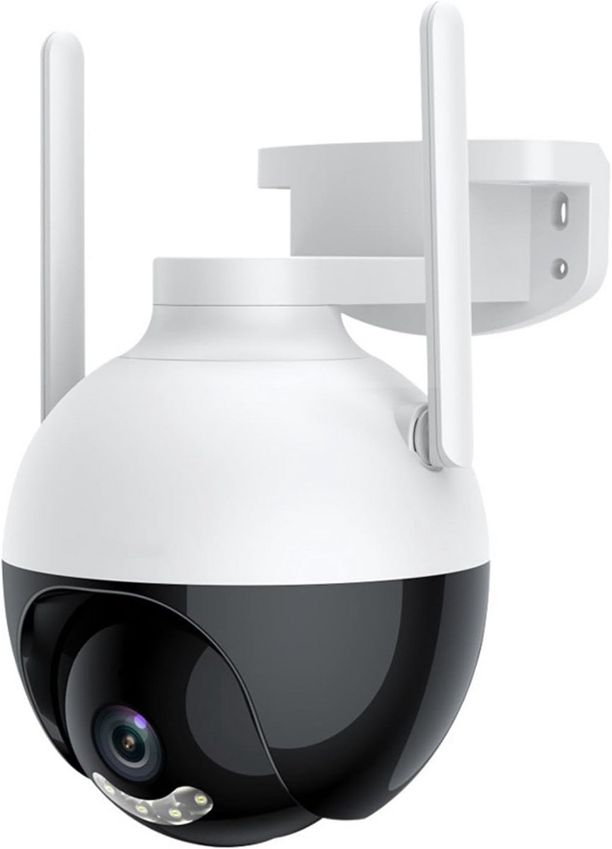 Draadloze Buiten Wifi Camera 4MP PTZ Beveiligingssysteem met Nachtzicht en Tweeweg Audio
