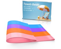Strandstoel Handdoekbanden voor Cruise & Zwembad - Essentieel Zonvakantie Accessoire tegen Wegwaaien