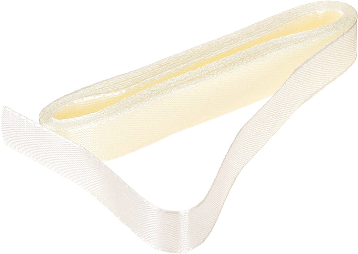 Decoratief lint cadeaulint crème lint zelfkant 15mm 3m 10 stuks