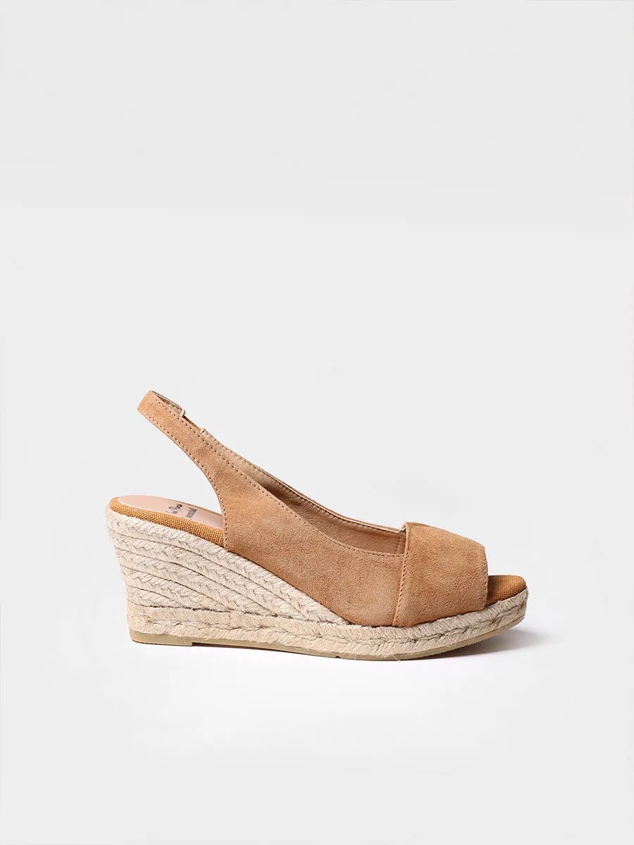 Espadrille met open sleehak voor dames | MONZA-A