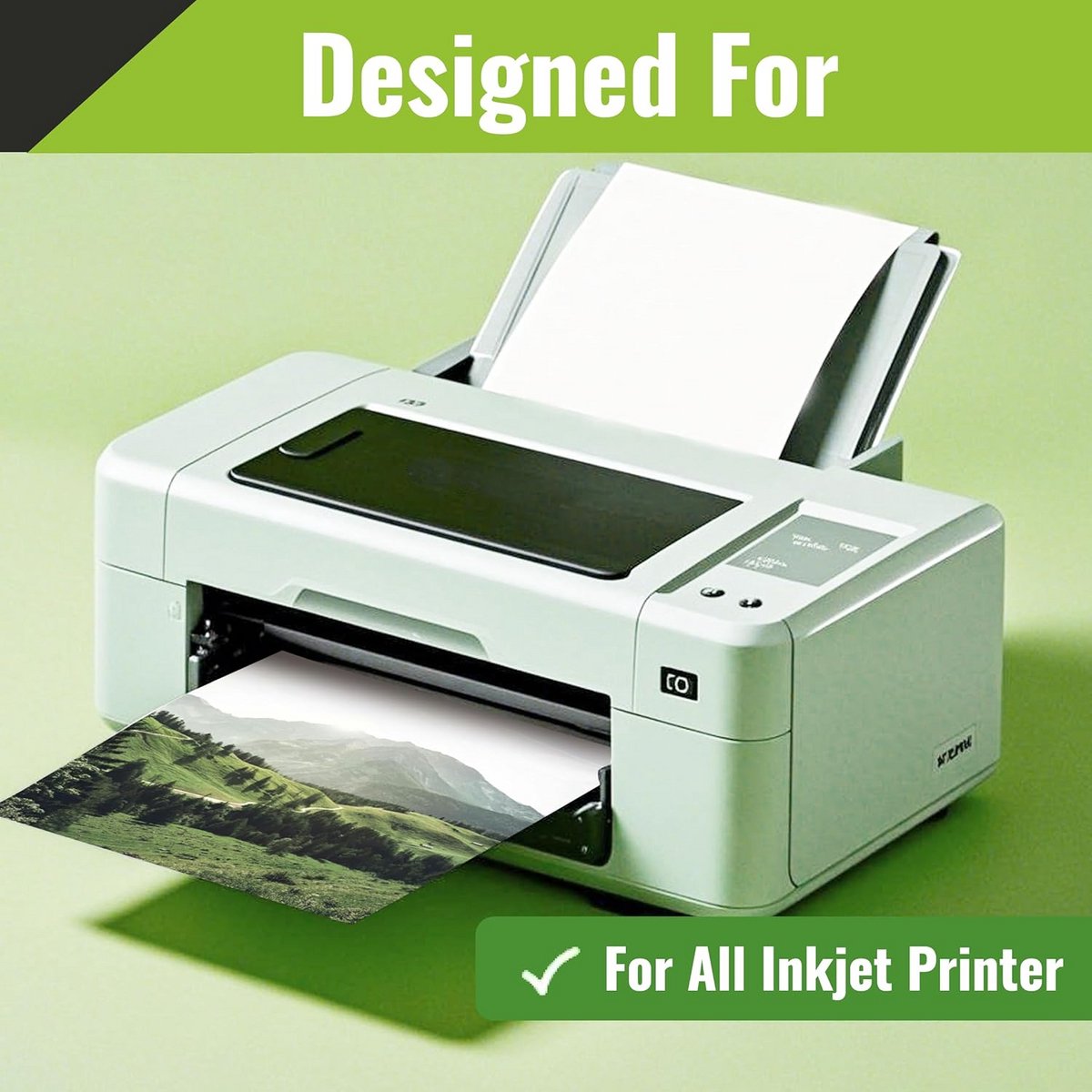 Glanzend A4 Fotopapier 240 g/m², 50 vellen voor Inkjetprinters