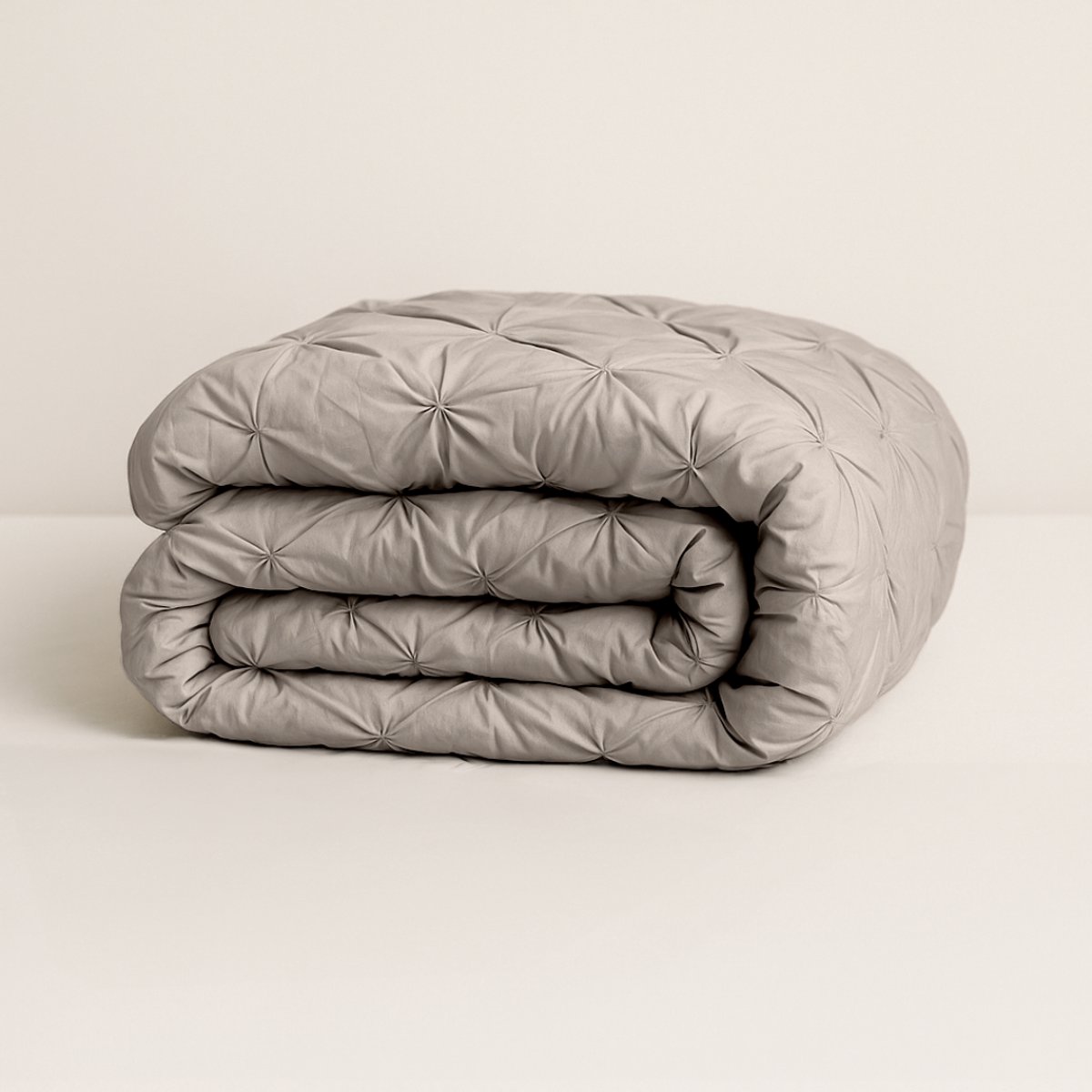 Y-NOT – Dekbed Zonder Overtrek 160x200 – Diamond – All Season – Zacht & Wasbaar – Taupe