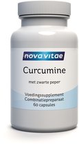 Nova Vitae - Curcumine - met zwarte peperextract - 60 capsules
