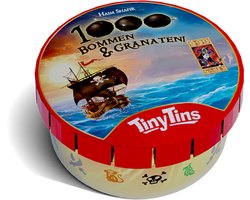 999 Games - Tiny Tins: 1000 Bommen en Granaten - Een grote buit in een klein schatkistje! - Reisspel