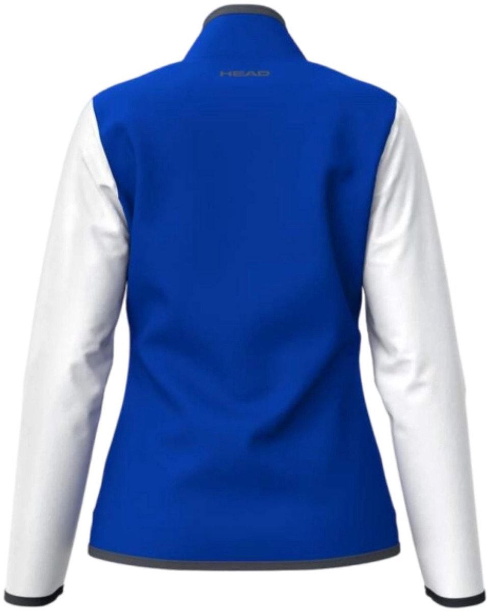 Tennisvest HEAD Women Club 25 Jacket -L Navykleur