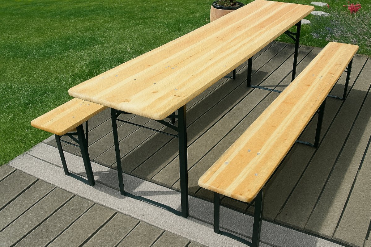 Rockwood® Bierset Berlin 2.20m x 0.50m Naturel