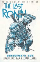 Teenage Mutant Ninja Turtles The Last Ronin Director's Cut cover met de ninja-schildpad in blauwtinten, zittend met wapens.