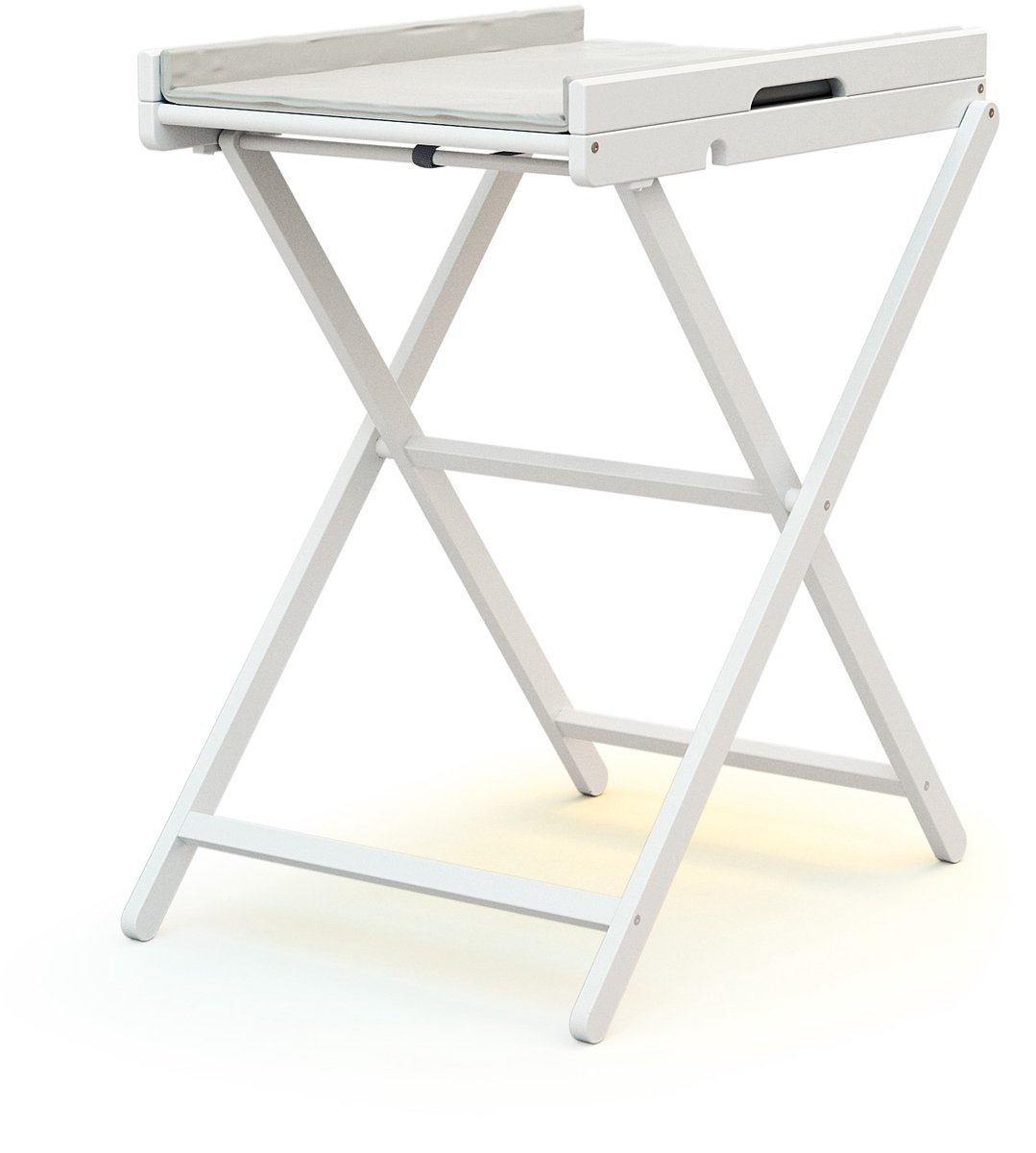 WEBABY - Inklapbare luiertafel PALA in hout Wit