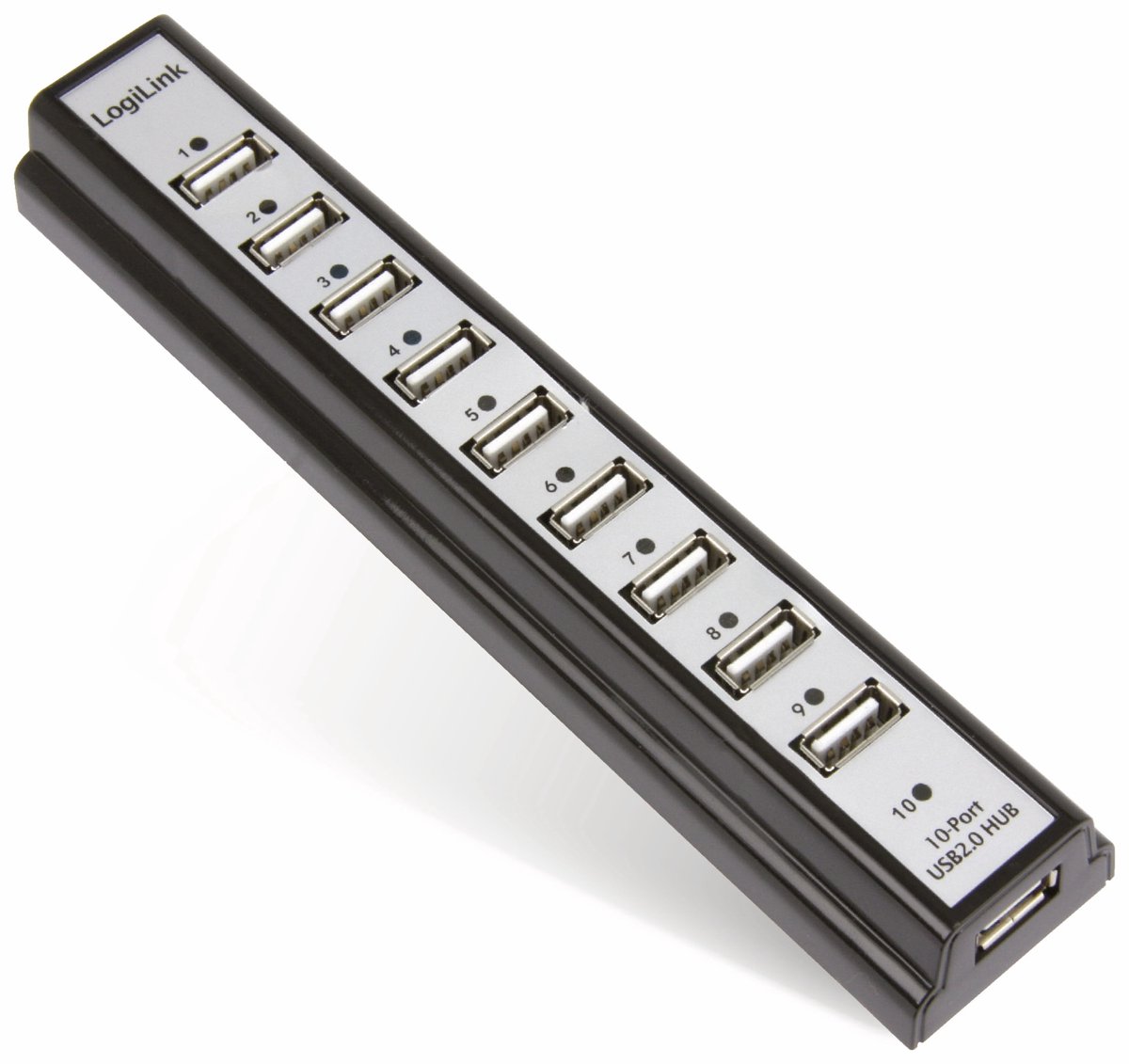 LogiLink UA0096 USB hub 10 poorten