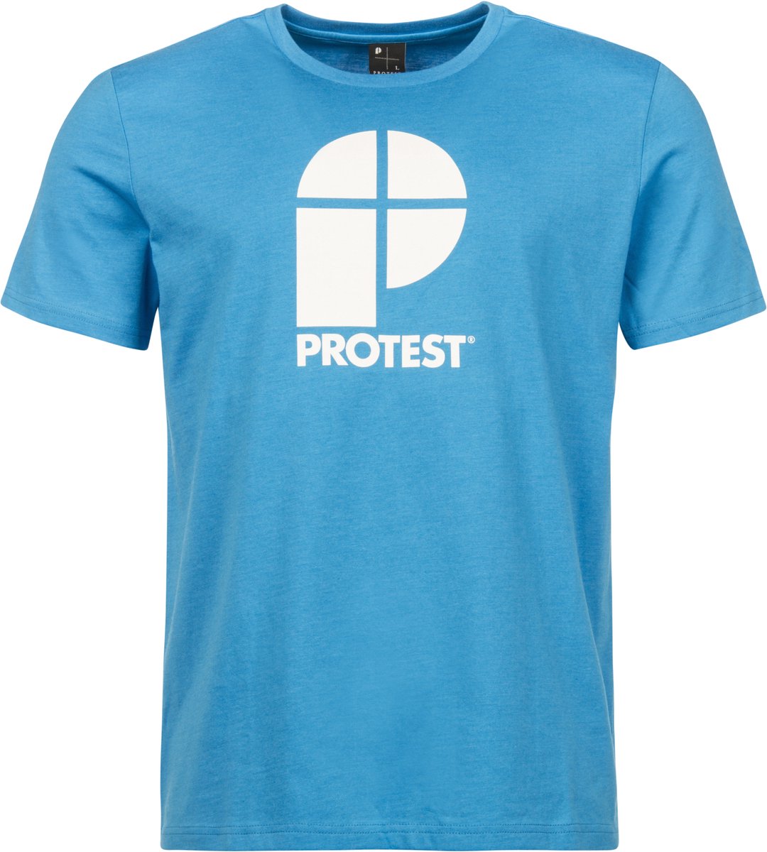 Protest CLASSIC LOGO T-SHIRT – T-shirt Heren Blauw