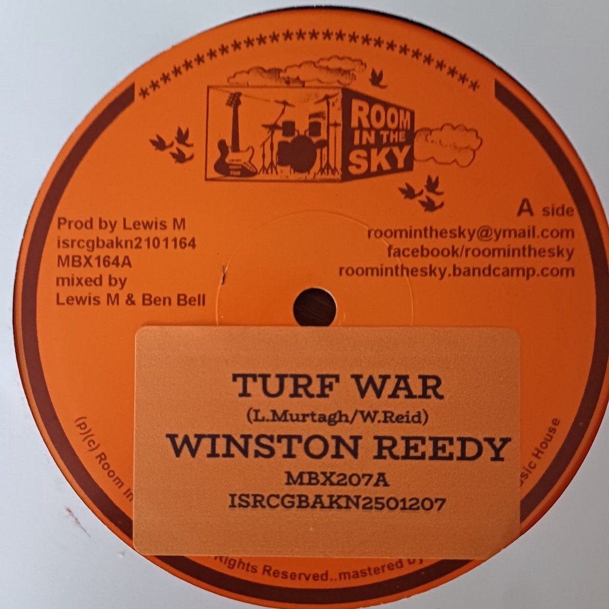 Winston Reedy & Inn House Crew - Turf War / Mr Boss Man (10" LP)