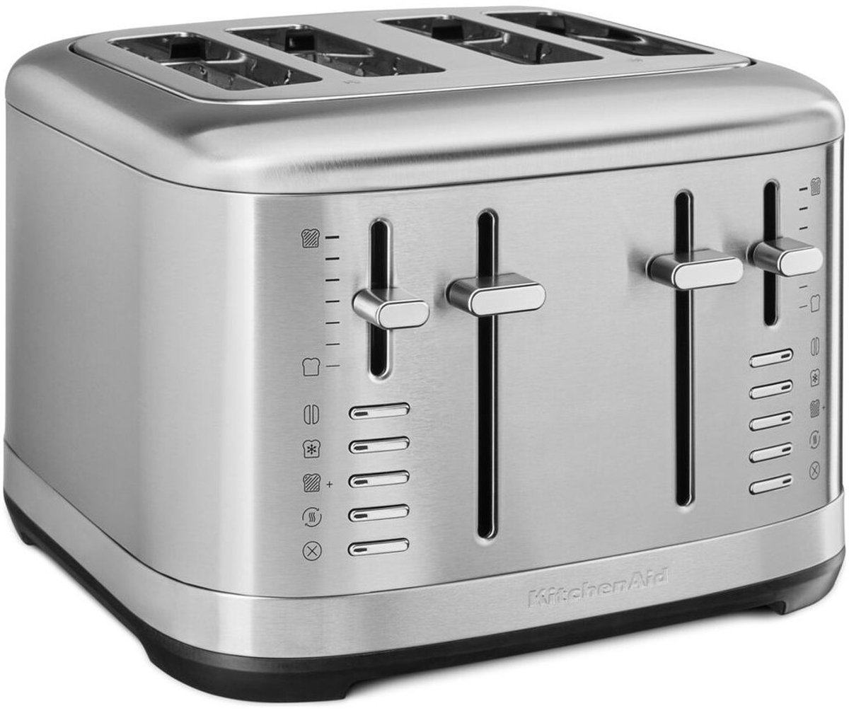 KitchenAid 5KMT4109ESX - Broodrooster - RVS - 4 Sleuven - 7 Bruiningstanden