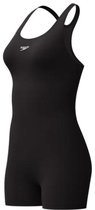 Speedo Endurance+ Legsuit Dames Sportbadpak - Badpak Dames met Pijpjes - Chloorbestendig Zwempak Dames - Kleurvast Sportbadpak Dames - Zwart - 44