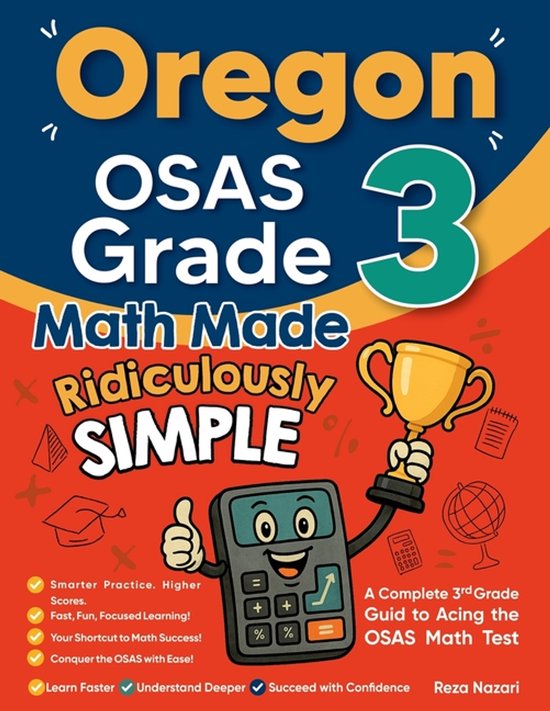 Oregon OSAS Grade 3 Math Made Ridiculously Simple | 9798903500154 ...