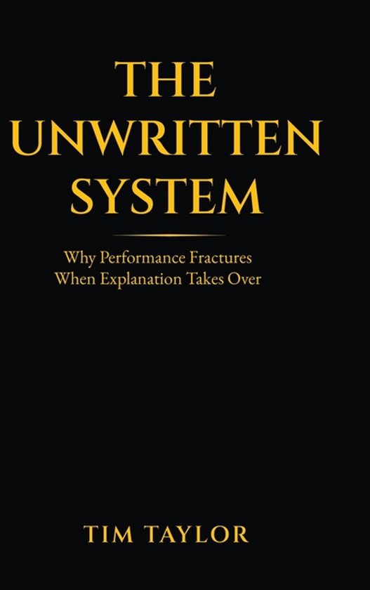The Unwritten System - cover