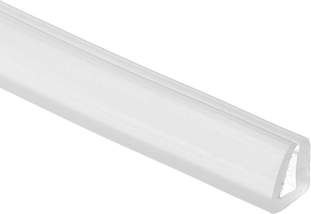 U Channel Edge - 20ft Sheet Metal Edge Protector - Rubber Edge Banding - Air Sealed Sealing Strip voor Panels - Car Doors - Steel Plates - Table Corners - 1.2cm Wx0.08 T0.28H