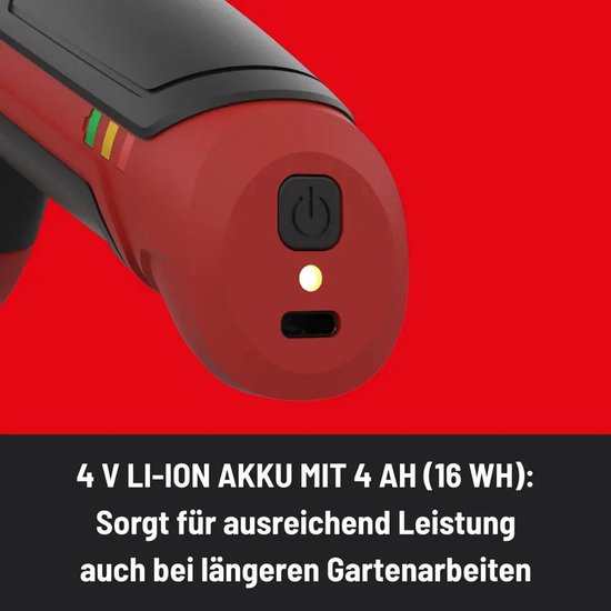 Gude accu snoeischaar GAS 4.0V-4.0 Li-Ion van Güde — afbeelding 3