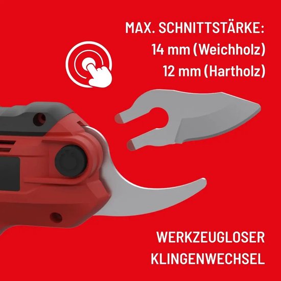 Gude accu snoeischaar GAS 4.0V-4.0 Li-Ion van Güde — afbeelding 2