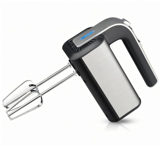 Staafmixer van roestvrij staal - Krachtige staafmixer met 5 snelheidsstanden - Turbostand met kneedhaak - Staafmixer, mixer, staafmixer, 300W van Merkloos — afbeelding 3