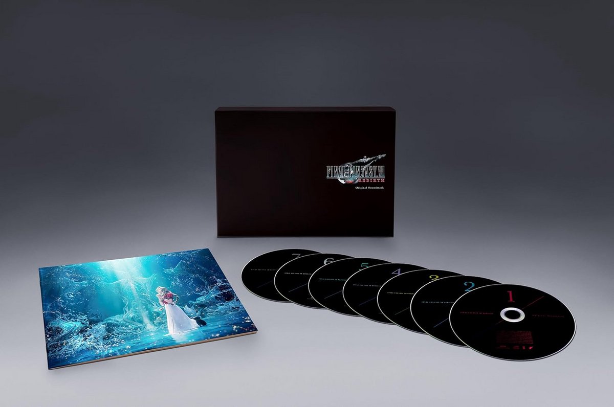 Final Fantasy VII Rebirth Muziek Soundtrack CD Set (7 Discs)