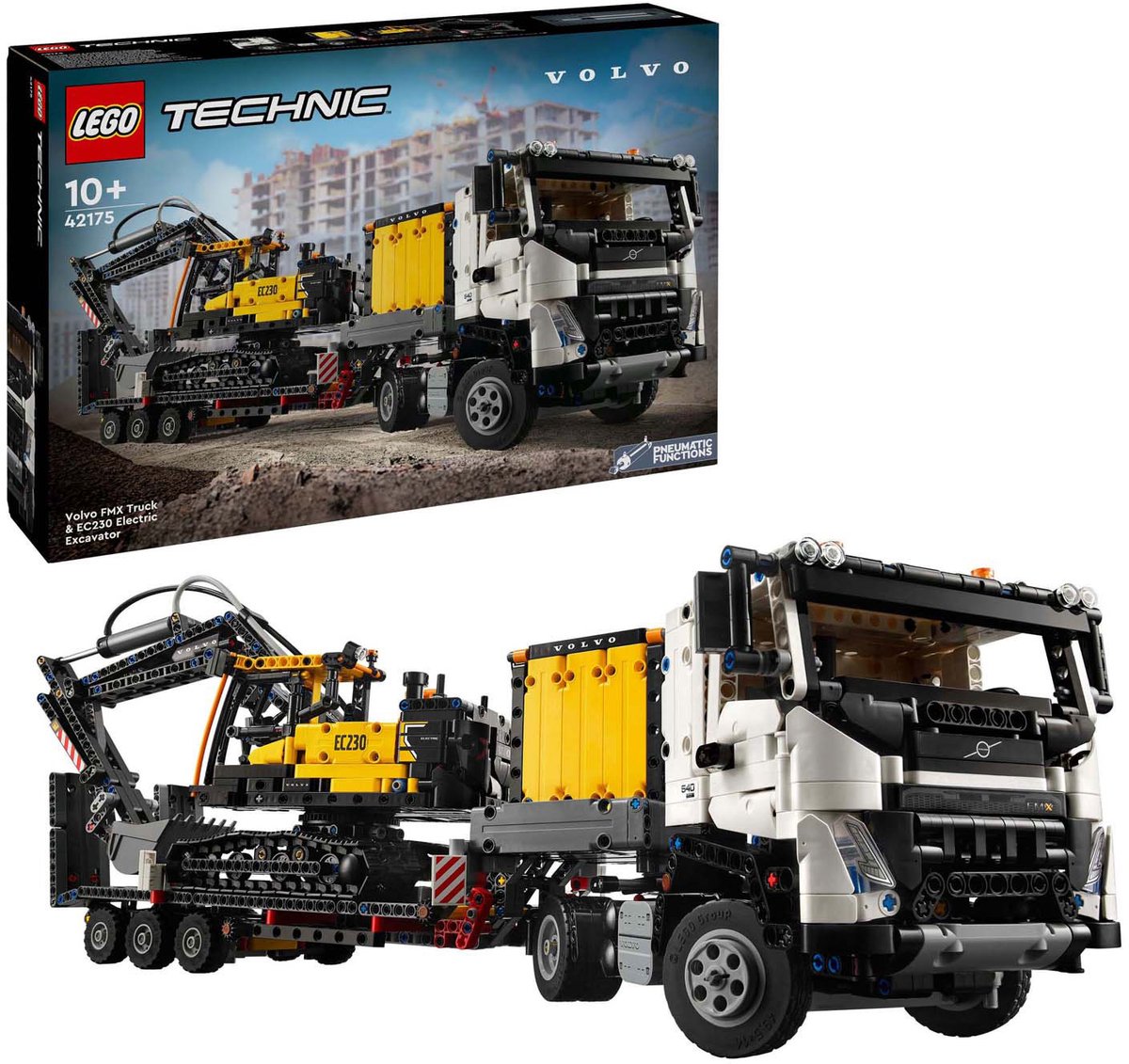 LEGO Technic Volvo FMX truck & EC230 elektrische graafmachine 42175 — afbeelding 7