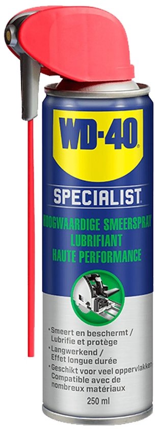 WD-40 31451 Smeerspray met PTFE – 250 ml