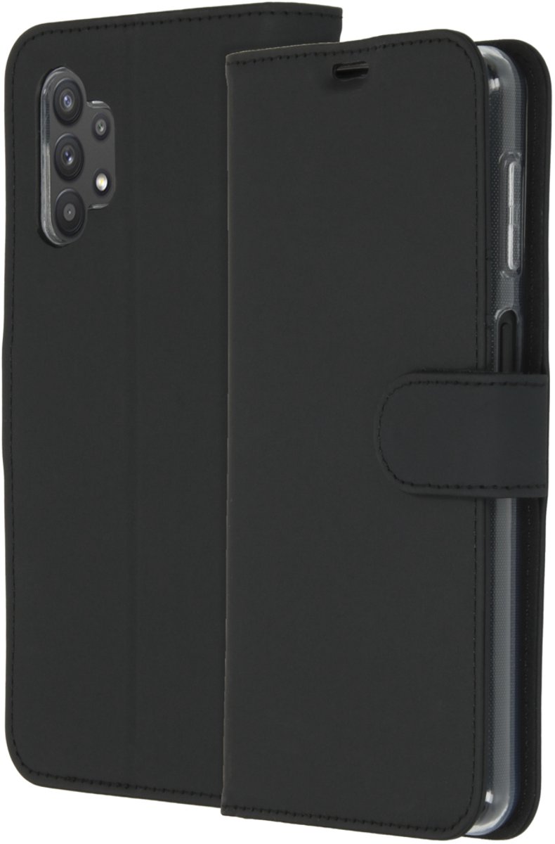 Accezz Hoesje - Geschikt voor Samsung Galaxy A32 (5G) - Wallet Softcase Bookcase - Zwart
