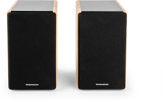 Thomson Cosy WS902DUO Boekenplank Speakerset L - Zwart van Merkloos — afbeelding 3