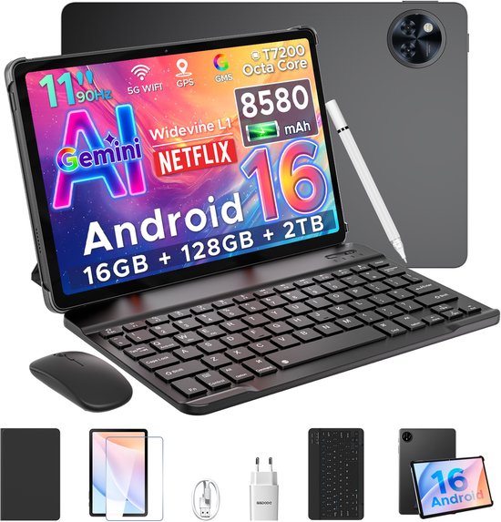 Laptopharnas - Verstelbaar lopend laptopbureau - Compatibel met laptops