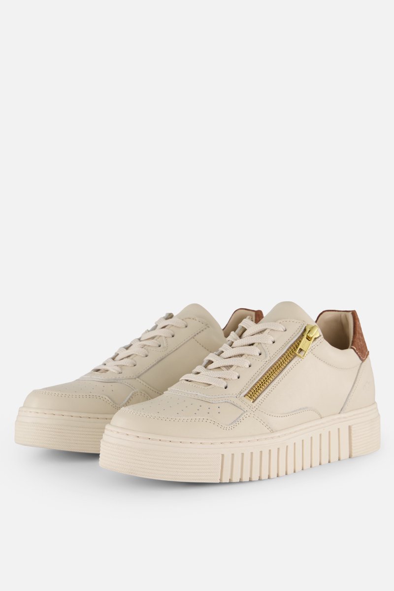 Aqa Sneakers wit Leer - Maat 40