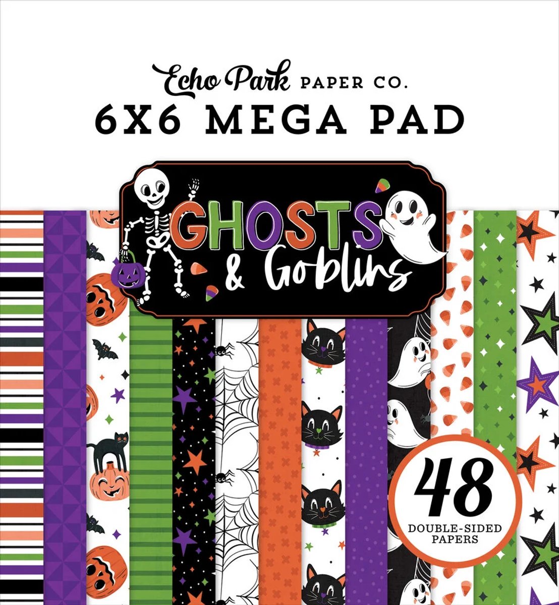 Echo Park - Echo Park Ghosts And Goblins 6x6 Inch Mega Pad (GG451031)