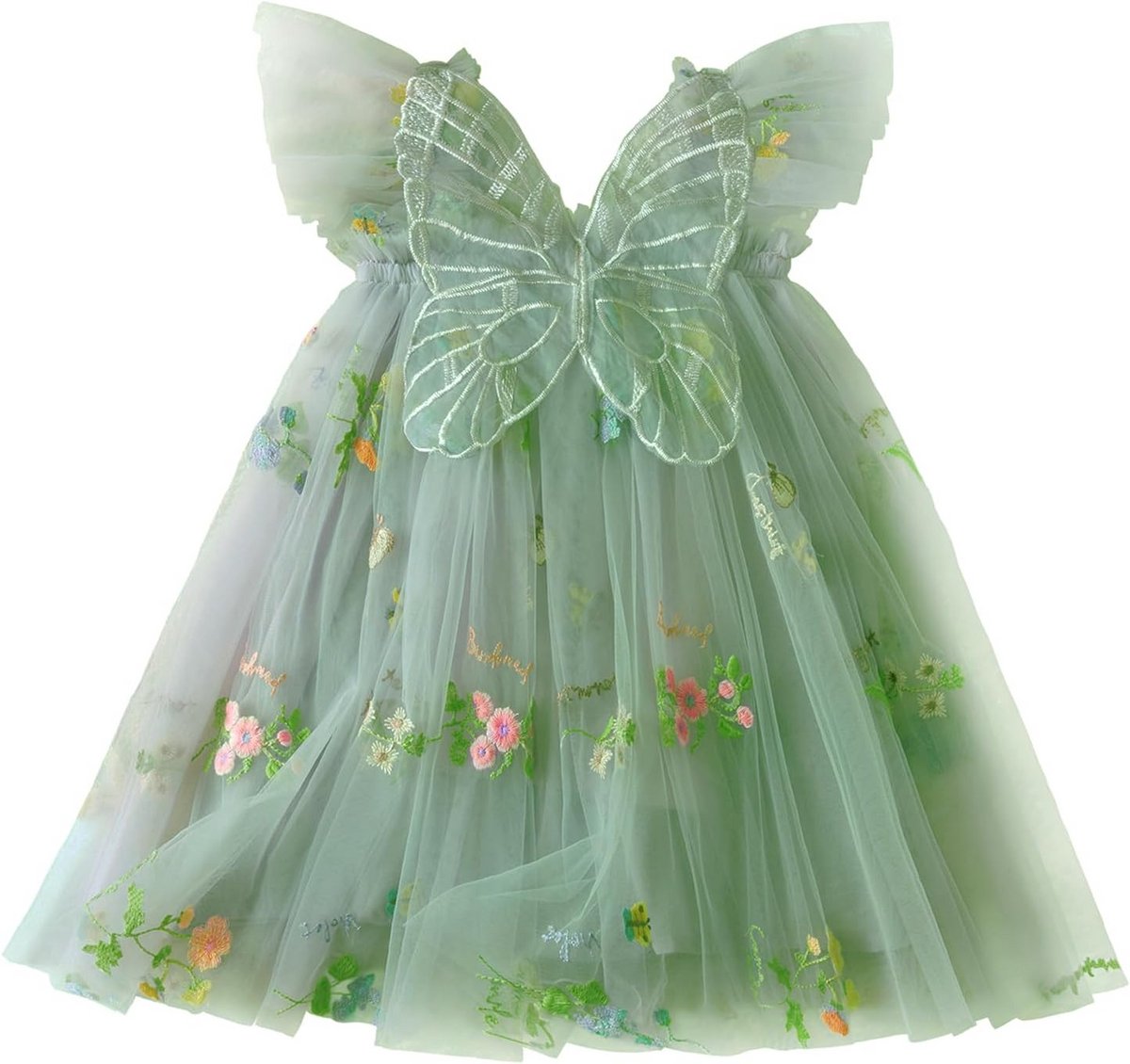 Mouwloze Zomerjurk met Bloemenprint voor Meisjes Katoen 6 maanden tot 5 jaar