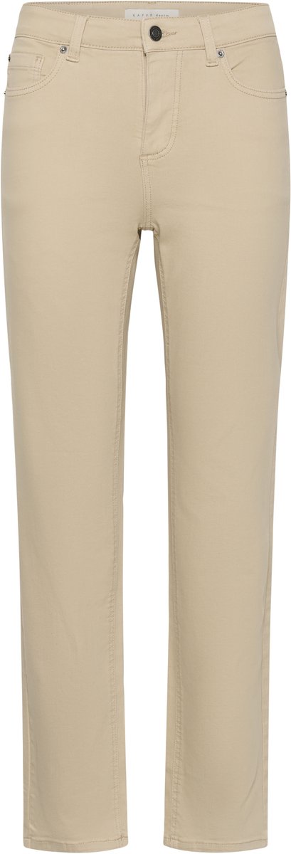 Kaffe KAmaris Reg Fit Jeans Dames Jeans - Feather Gray