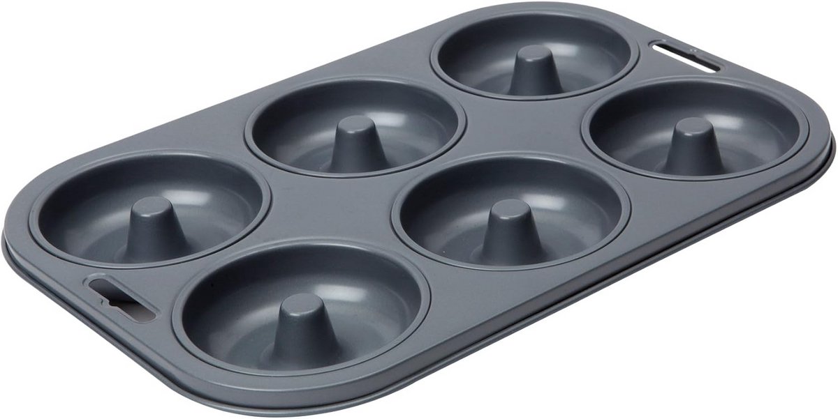 Bakvorm voor 6 Donuts of Bagels - Non-stick Materiaal