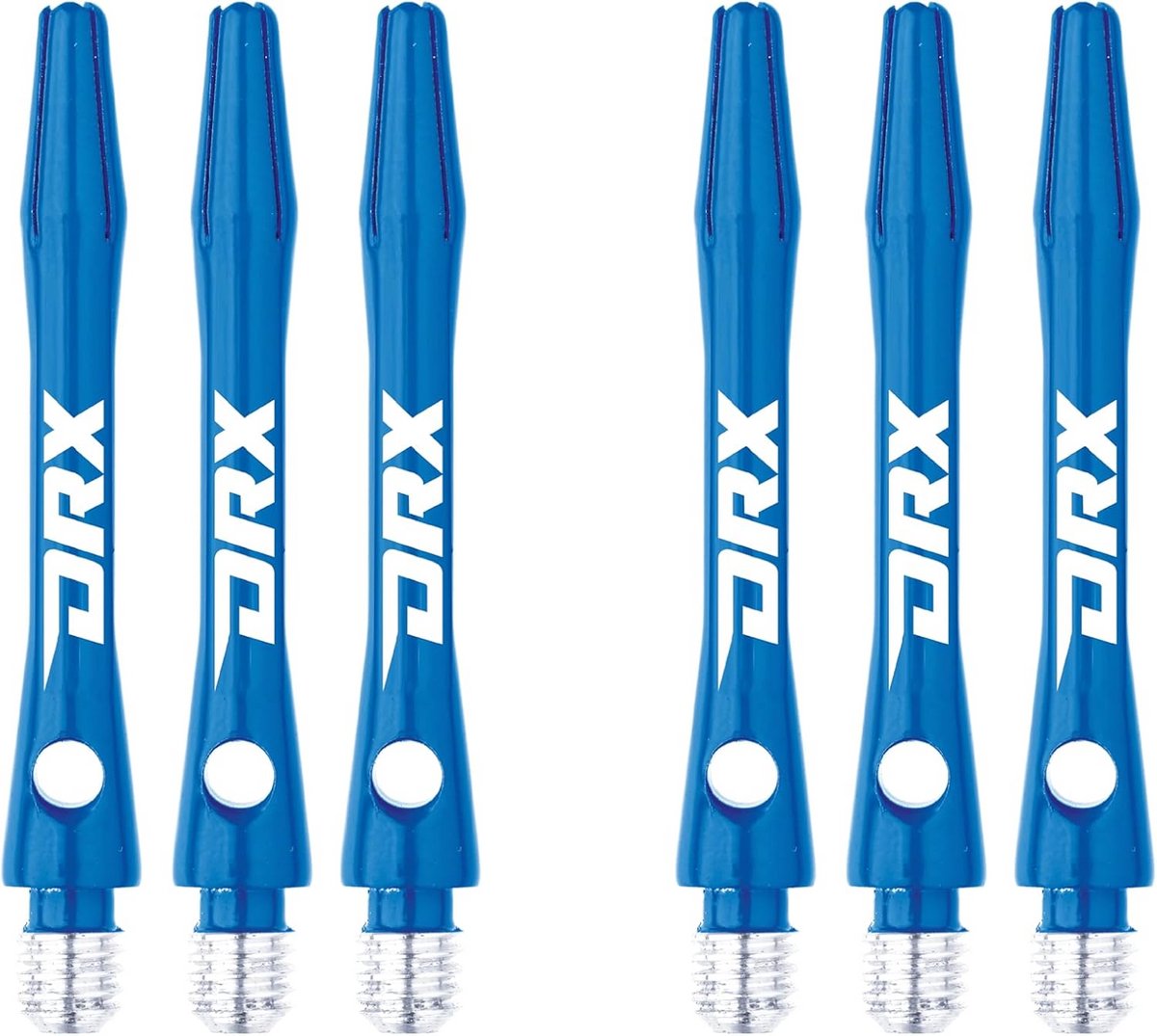Aluminium Dartstelen met Coating - Balans en Grip voor Darts | 6 Stuks (3 Sets)