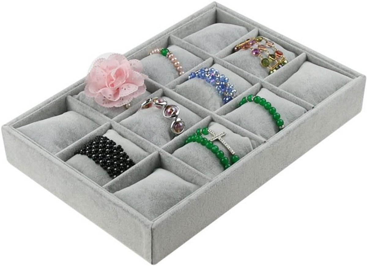 Luxe Sieradendoos met Fluweel Voering - Veilig Opbergen van Kettingen, Ringen en Armbanden