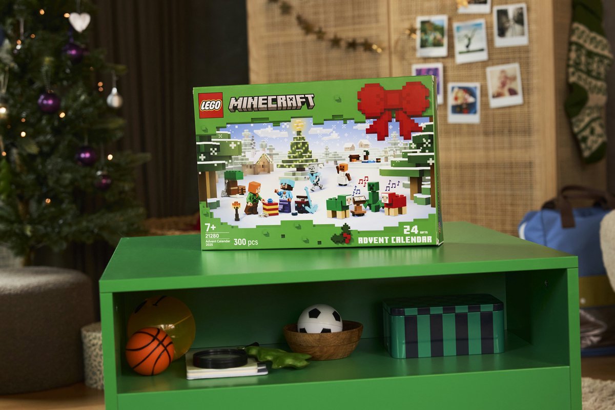 LEGO® Minecraft® Adventskalender 2025, Gamingcadeau - 21280 – foto 6