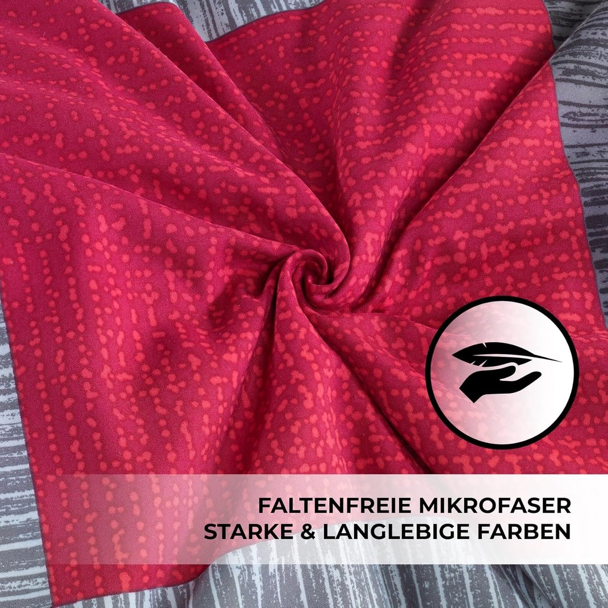 Dekbedovertrekset Microvezel 135x200 cm met Kussensloop 80x80 cm – Geruit Donkerblauw – Zacht, Kreukvrij & Oeko-Tex Gecertificeerd – Pauwhome