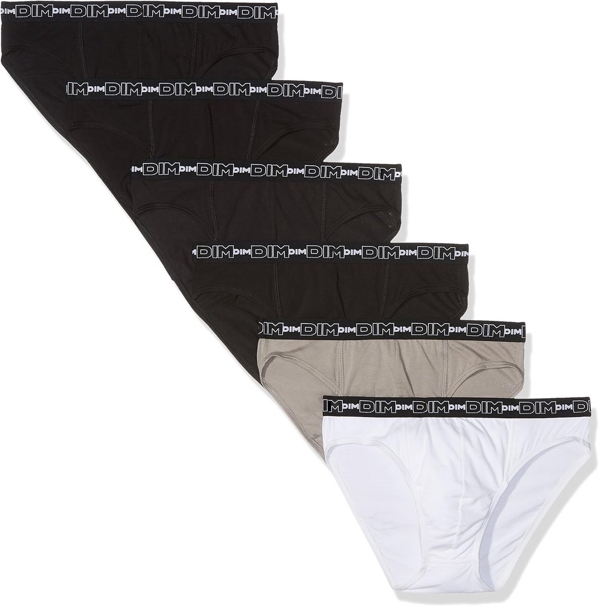 Comfortabele Katoenen Herenslips met Stretch - 6 Stuks