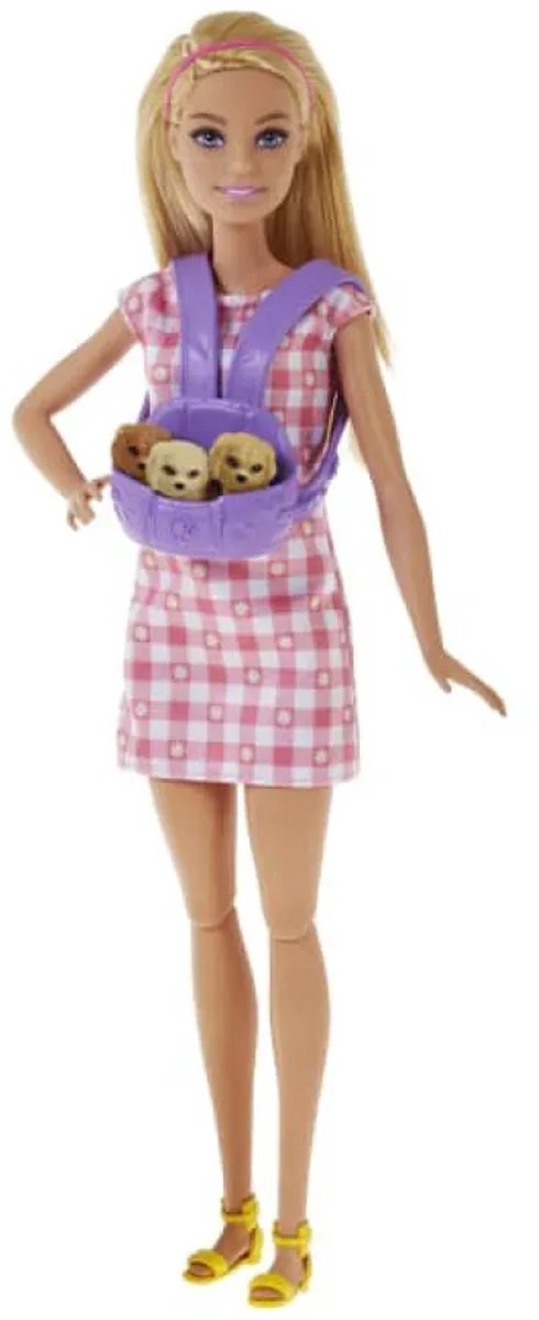 Barbie met Hond en Puppy's - Barbiepop — afbeelding 12