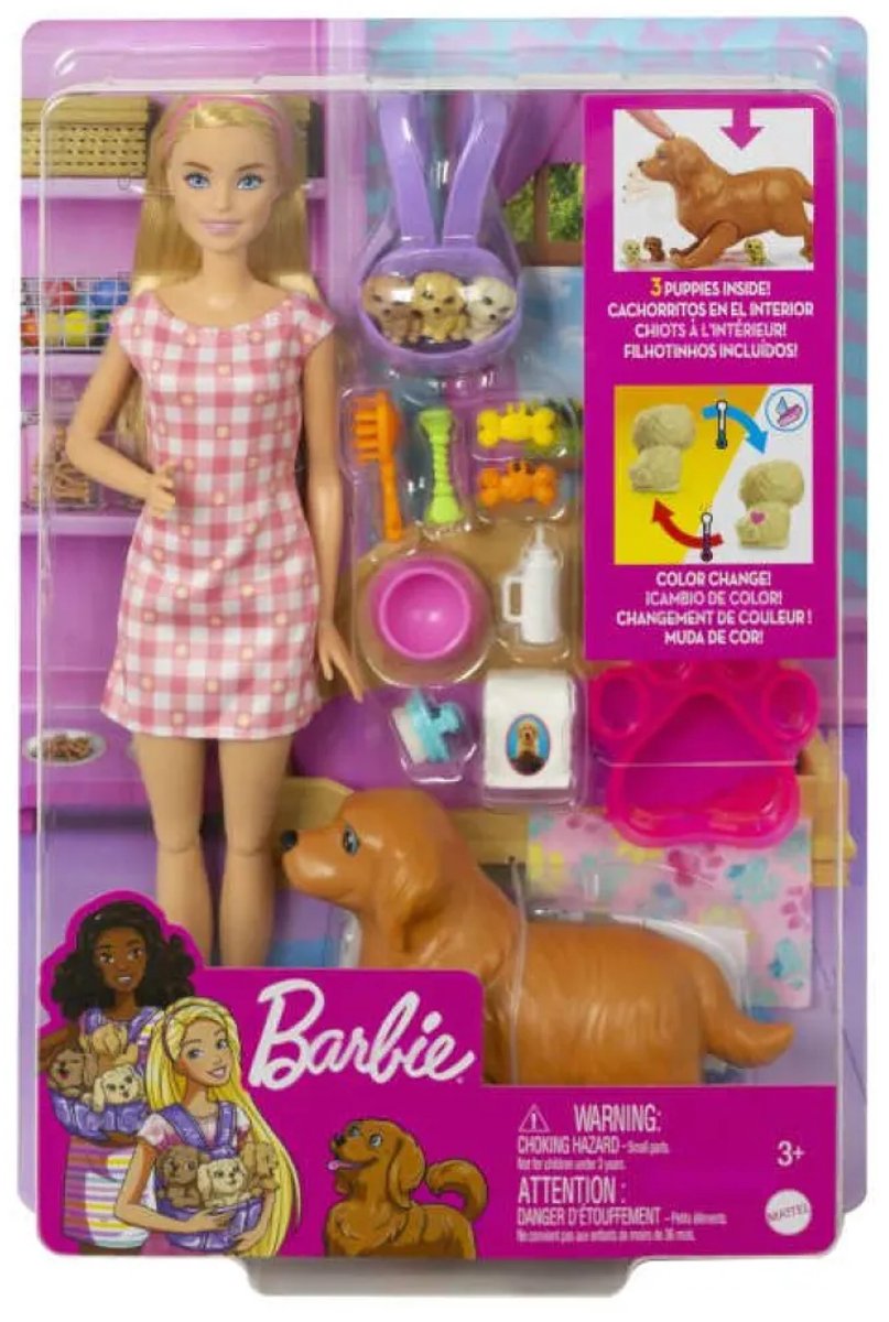 Barbie met Hond en Puppy's - Barbiepop — afbeelding 14