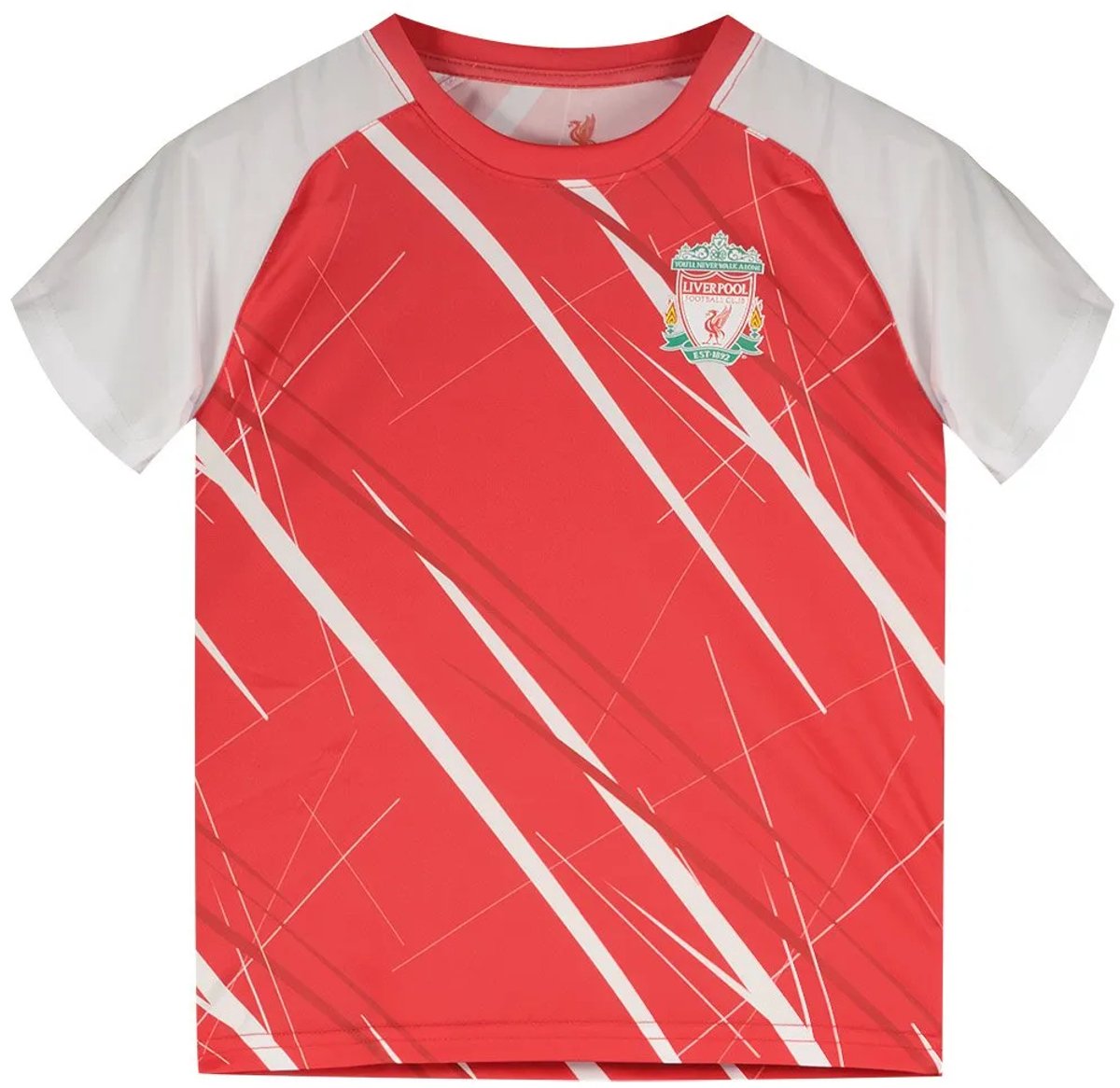 Liverpool Fc Manchester City Fc 23/24 Training T-shirt Met Korte Mouwen Rood 8 Years Jongens,Meisjes