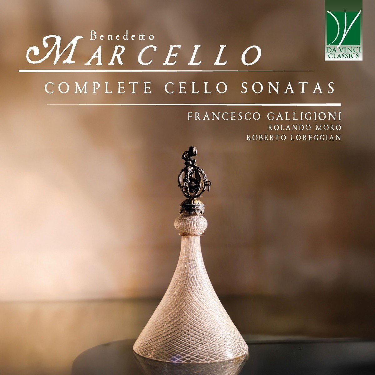 Francesco Galligioni, Rolando Moro & Roberto Loreggian - Marcello: Complete Cello Sonatas (CD)